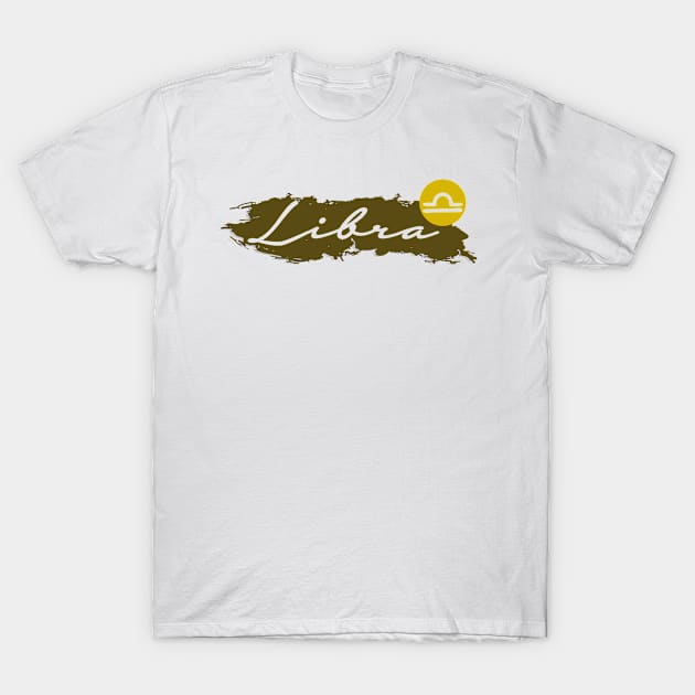 Libra Horoscope T-Shirt by creative words